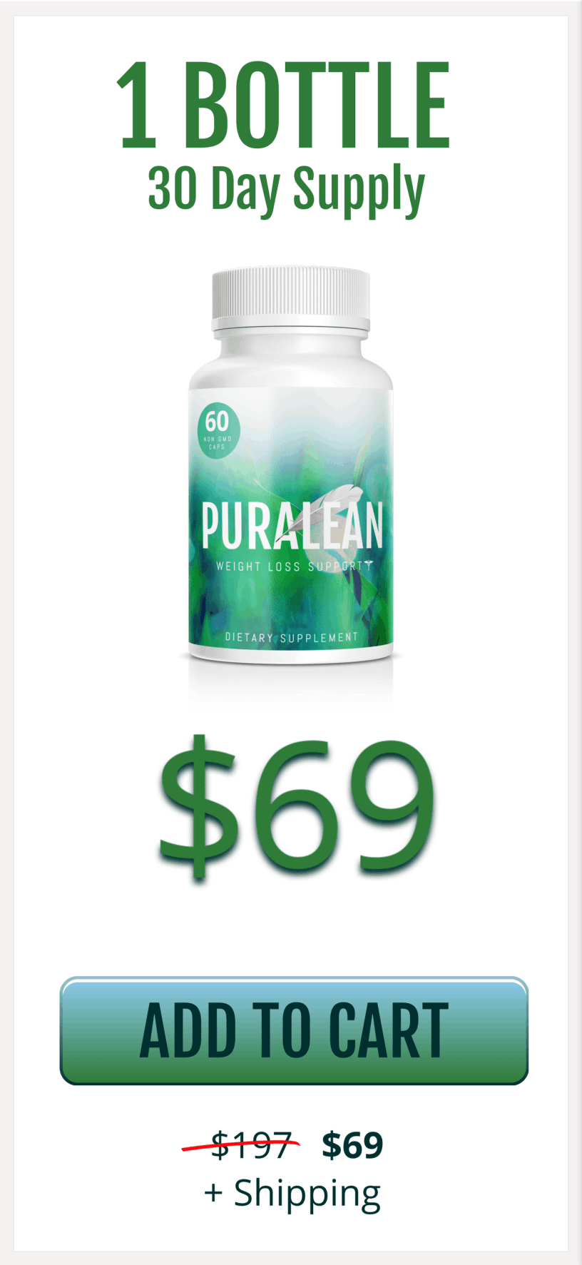 puralean $69 bottle